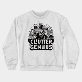 Clutter genius Crewneck Sweatshirt